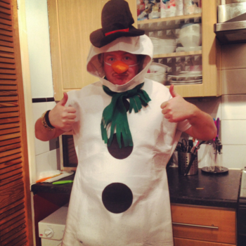 Barry Lewis Food Revolution Hangout Snowman