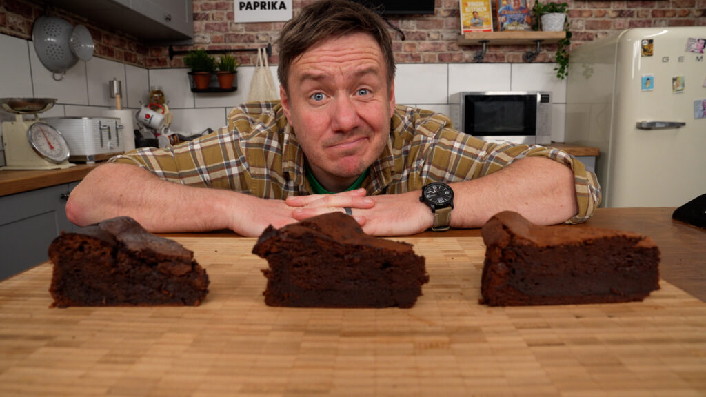 Multiple-Bake Chocolate Cake Experiment