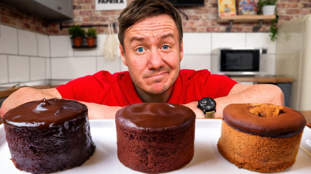 multiple bake chocolate cake