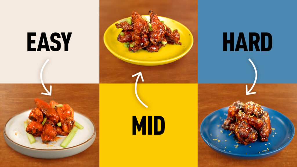 cheap to gourmet chicken wings
