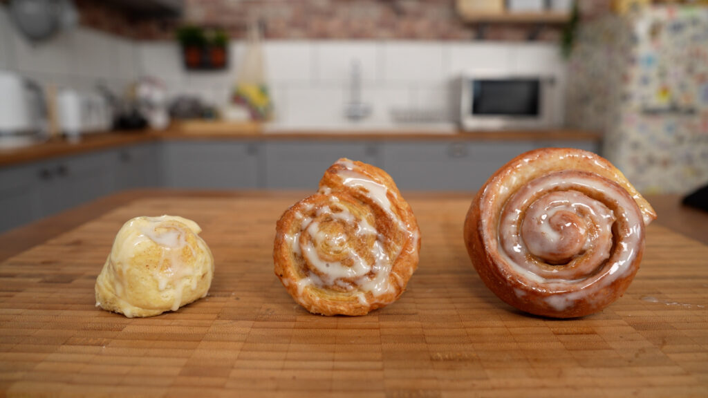 Cinnamon Rolls Three Ways