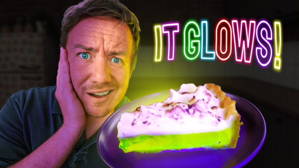 Glow in the Dark Lemon Meringue Pie