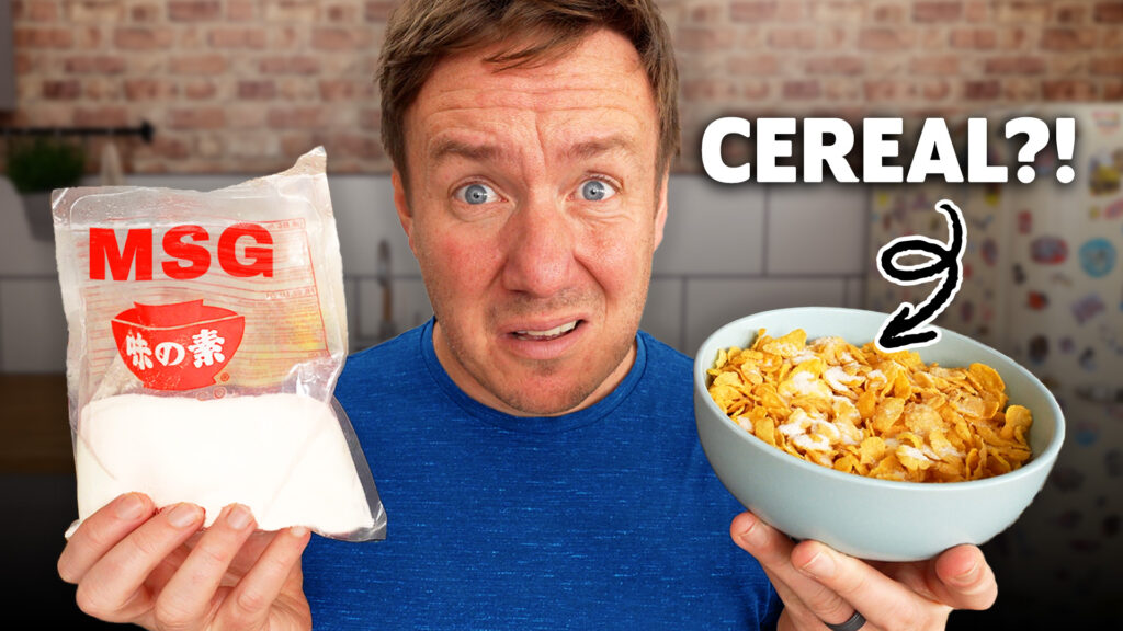 MSG on everything taste test